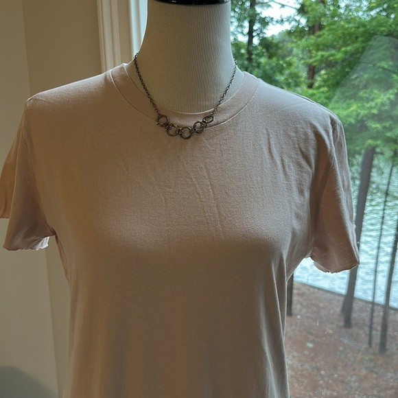 NWT Frank and Eileen HARPER Perfect Dress, Medium, Color is Almond - Picture 7 of 13